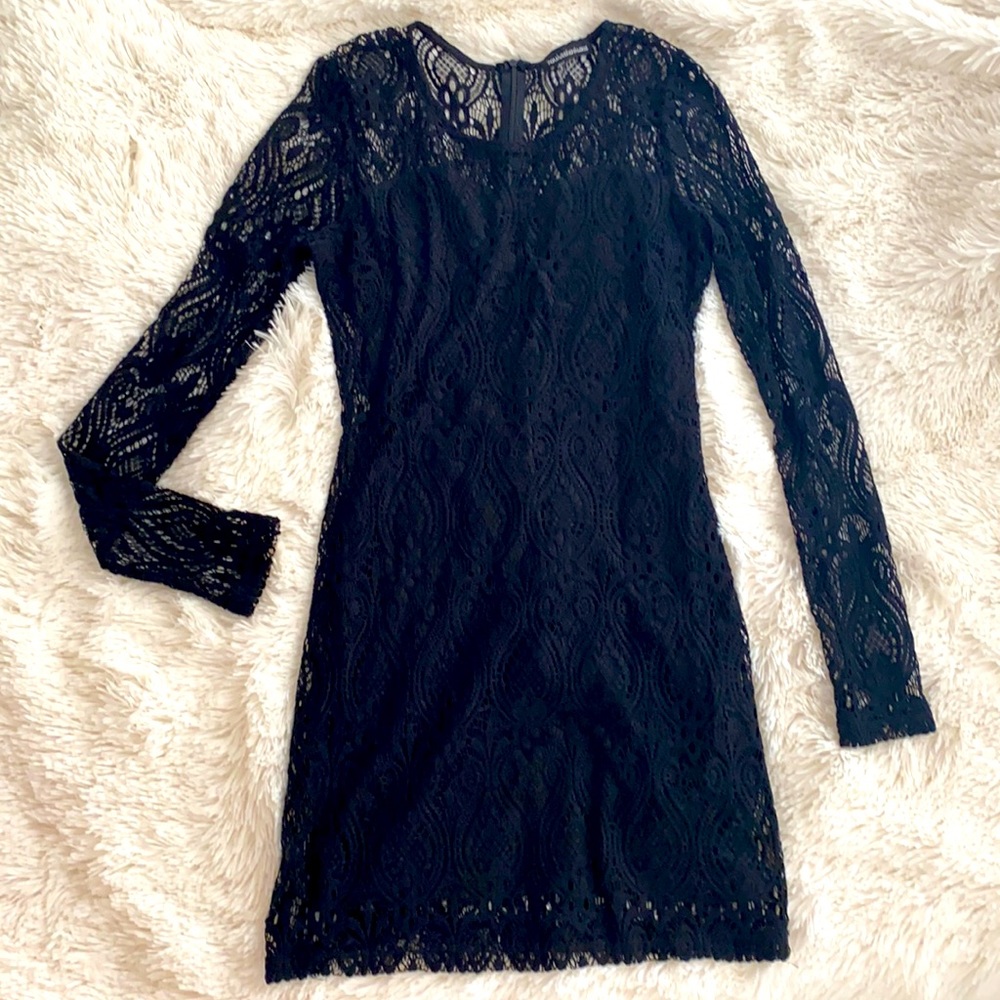 🌻Black Lace Dress